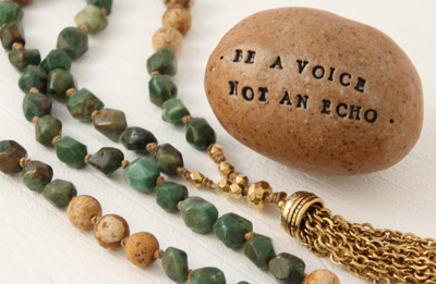 Be a voice, not an echo